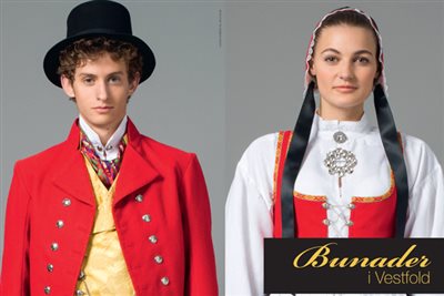 Brosjyre for Vestfold bunadene